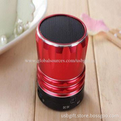 Bluetooth Speaker, Mini Style Hi-Fi Music Player Answer with Mic Vibration